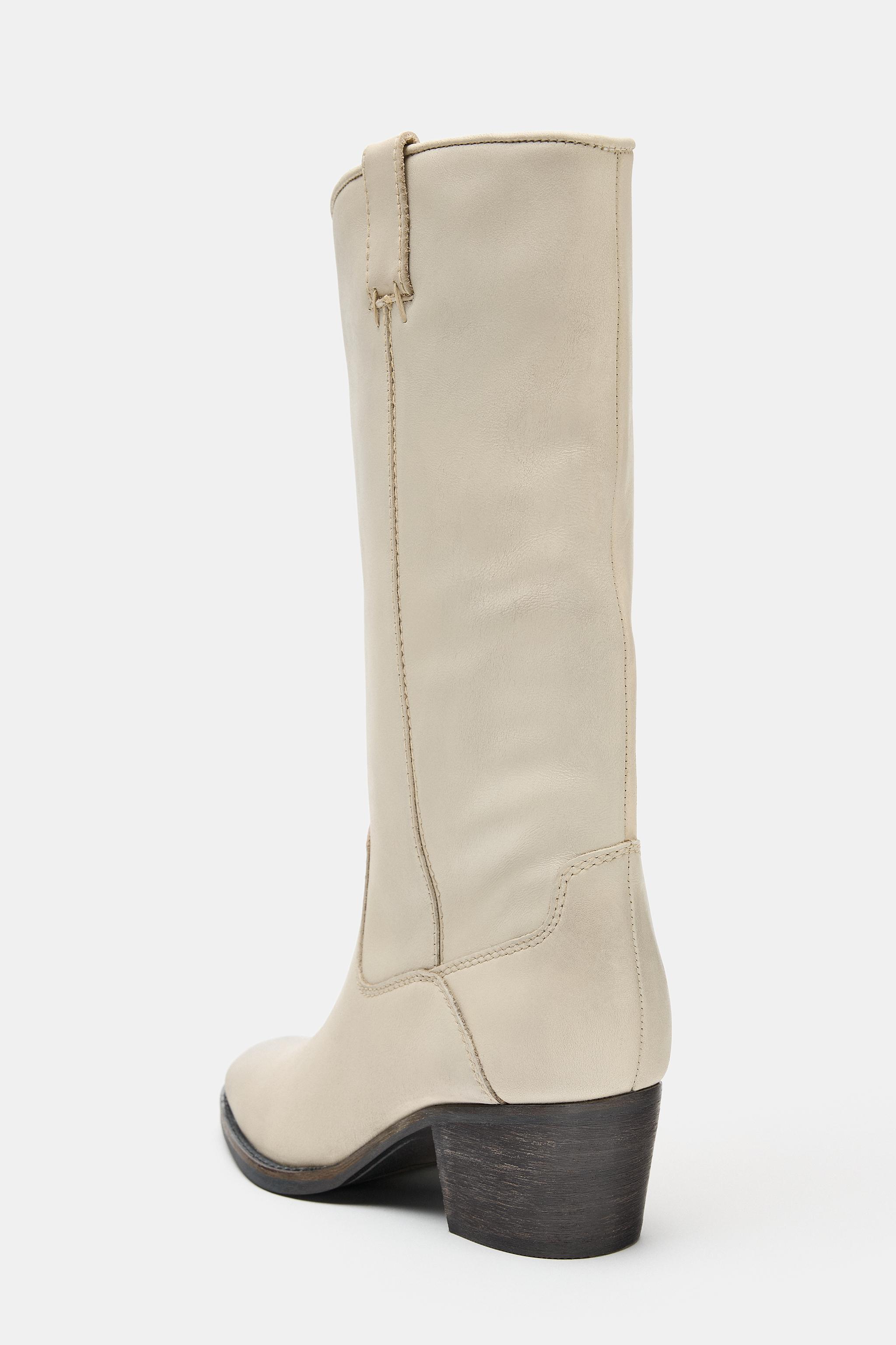 BOTTES COW-BOY EN CUIR